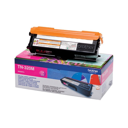 Brother TN-320M cartuccia toner 1 pz Originale Magenta [TN320M]