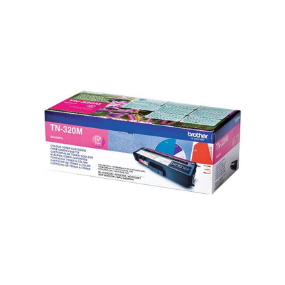 Brother TN-320M cartuccia toner 1 pz Originale Magenta [TN320M]