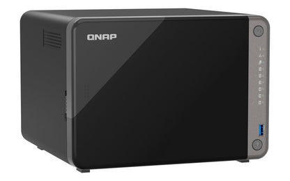 QNAP TS-AI642-8G server NAS e di archiviazione Tower Collegamento ethernet LAN Nero Cortex-A76 [TS-AI642-8G]