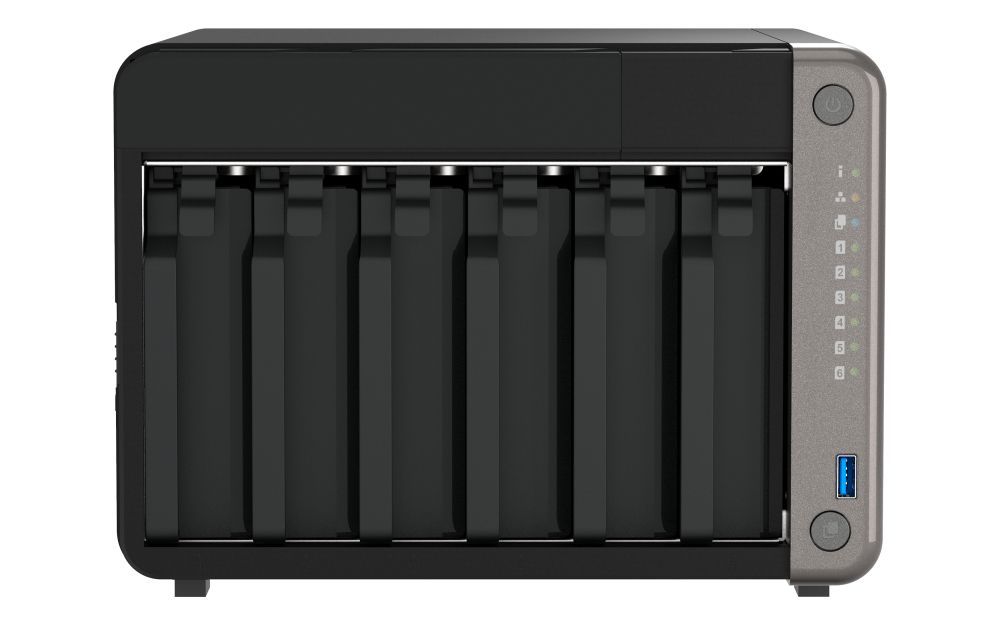 QNAP TS-AI642-8G server NAS e di archiviazione Tower ARM Cortex-A76 8 GB Nero [TS-AI642-8G]