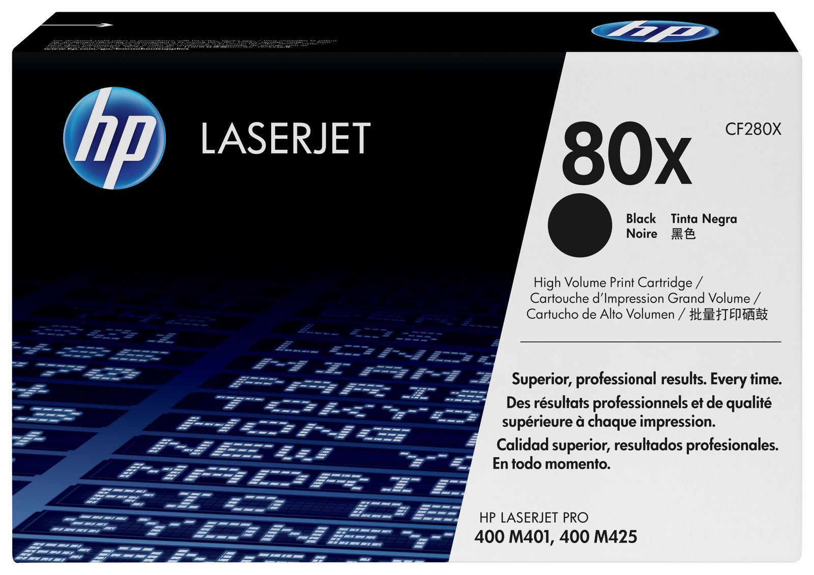 HP Cartuccia Toner originale nero ad alta capacità LaserJet 80X [CF280X]
