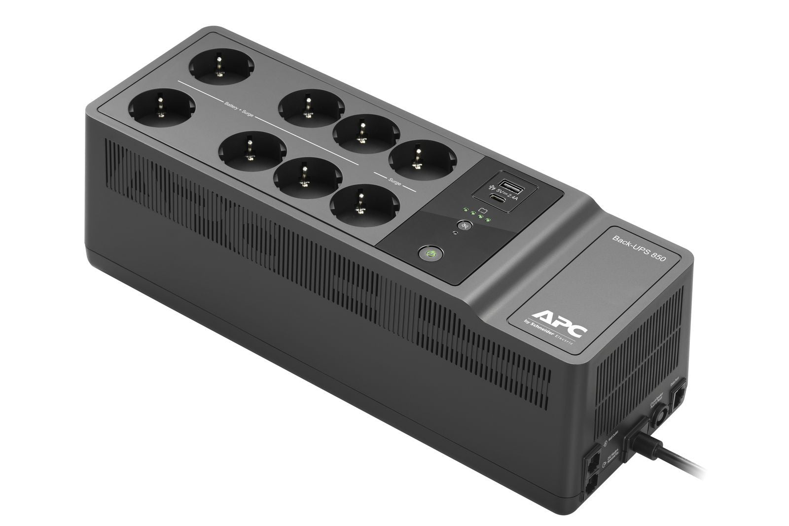 APC BE850G2-GR gruppo di continuità (UPS) Standby (Offline) 0,85 kVA 520 W 8 presa(e) AC [BE850G2-GR]