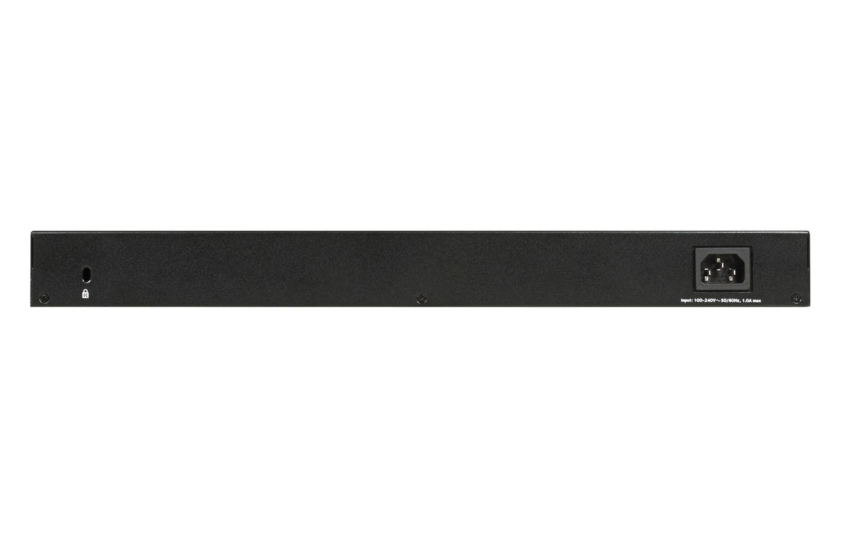NETGEAR GS348 Non gestito Gigabit Ethernet (10/100/1000) 1U Nero [GS348-100EUS]