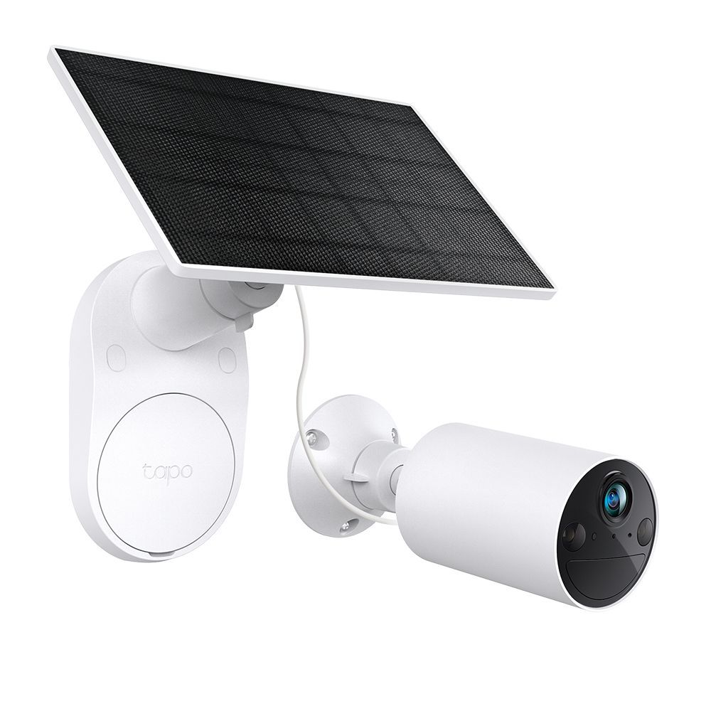 TP-Link Tapo TC82 videocamera di sorveglianza da esterno a batteria + pannello solare [TC82KIT]
