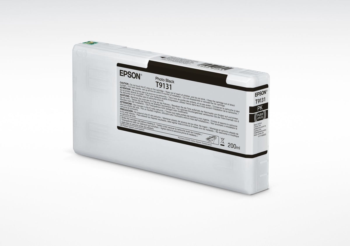 Epson T9131 Photo Black Ink Cartridge (200ml) [C13T913100]