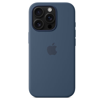 Apple Custodia MagSafe in silicone per iPhone 16 Pro - Denim [MYYK3ZM/A]