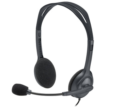 Logitech 981-000593 cuffia e auricolare Cablato A Padiglione Ufficio Grigio [981-000593]
