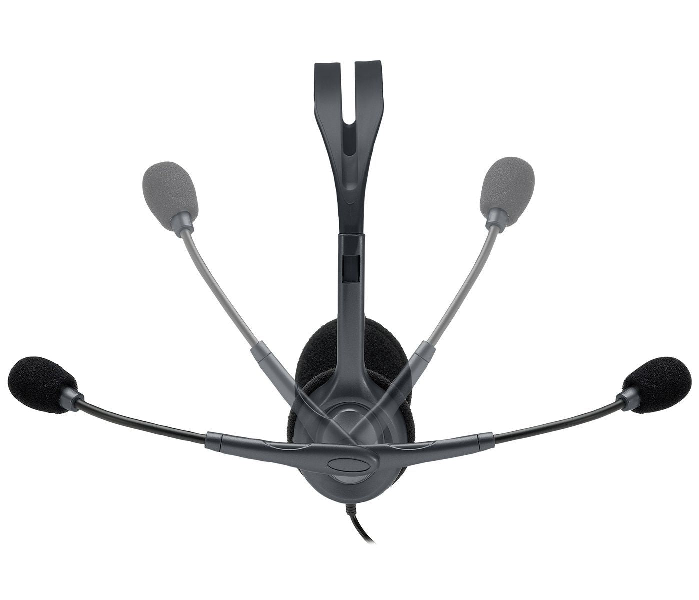 Logitech 981-000593 cuffia e auricolare Cablato A Padiglione Ufficio Grigio [981-000593]