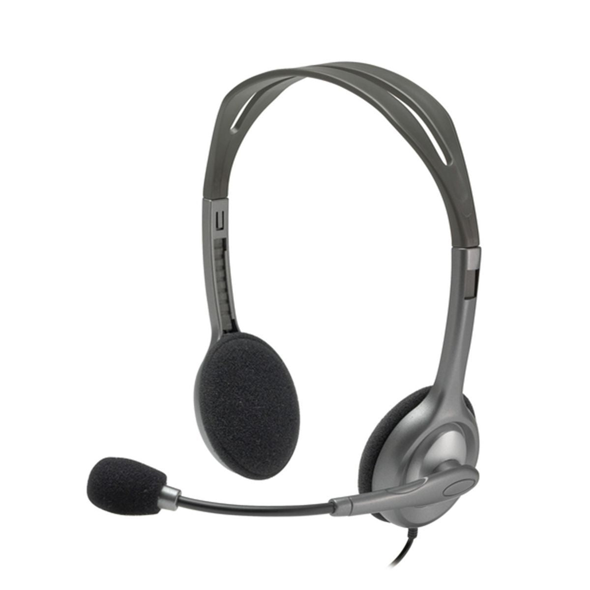 Logitech H111 Auricolare Cablato A Padiglione Ufficio Nero [981-000593]