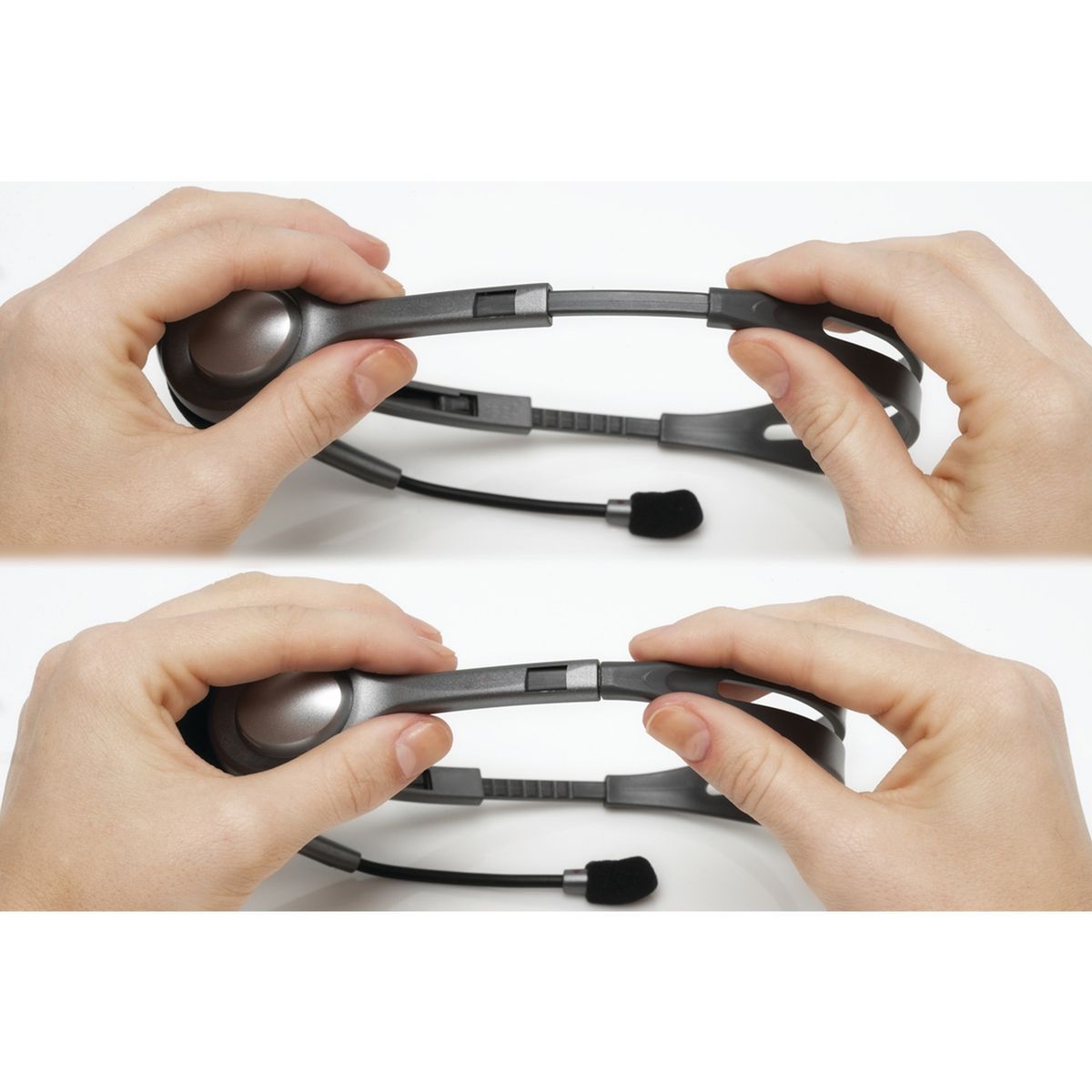 Logitech 981-000593 cuffia e auricolare Cablato A Padiglione Ufficio Grigio [981-000593]