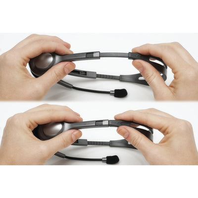 Logitech 981-000593 cuffia e auricolare Cablato A Padiglione Ufficio Grigio [981-000593]