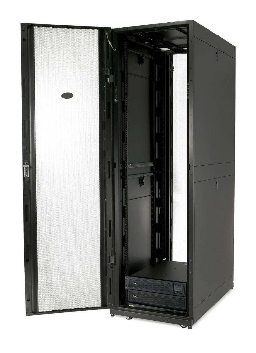 APC NetShelter SX 42U 600mm Wide x 1070mm Deep Enclosure with Sides Black Rack indipendenti Nero [AR3100] - ITPartners
