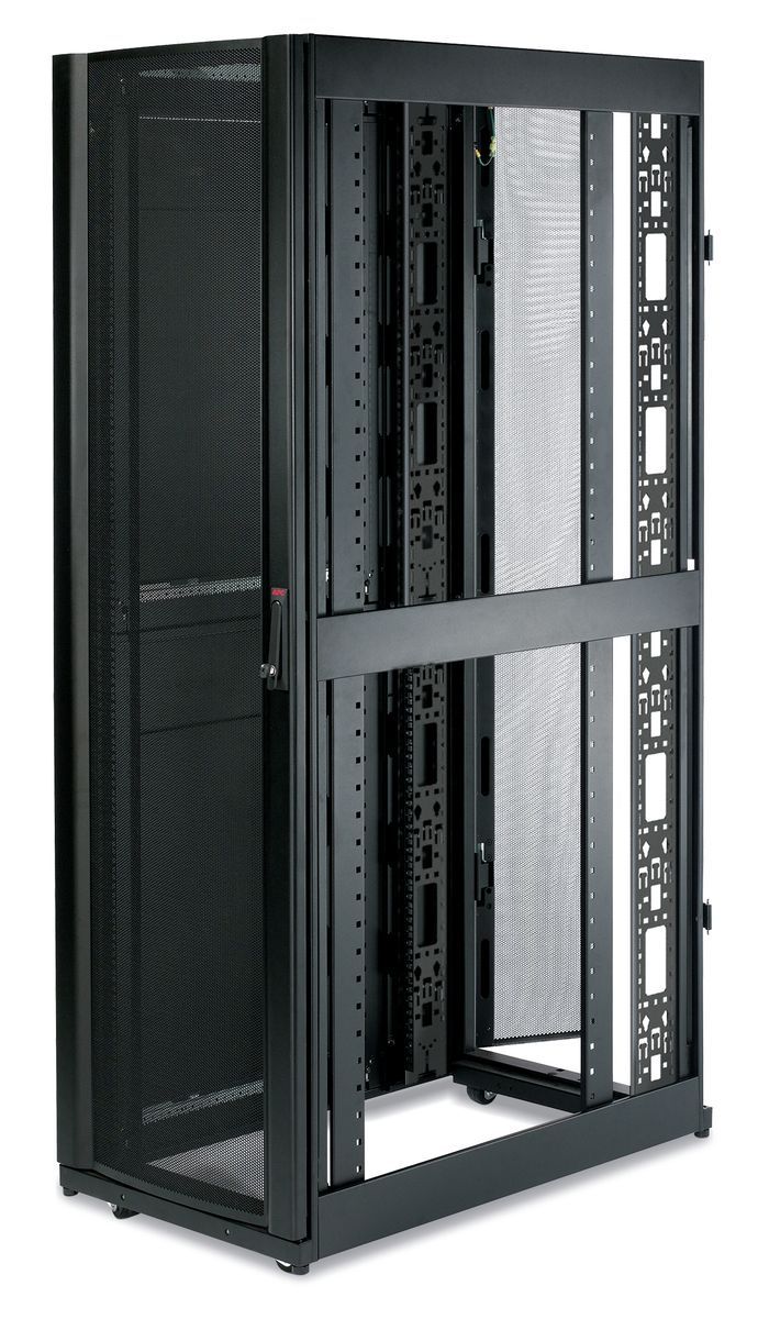 APC NetShelter SX 42U 600mm Wide x 1070mm Deep Enclosure with Sides Black Rack indipendenti Nero [AR3100] - ITPartners