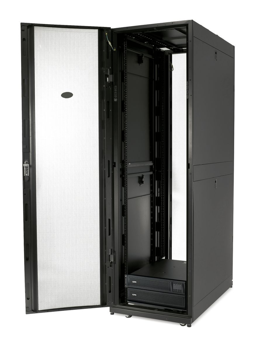 APC NetShelter SX 42U 600mm Wide x 1070mm Deep Enclosure with Sides Black Rack indipendenti Nero [AR3100] - ITPartners