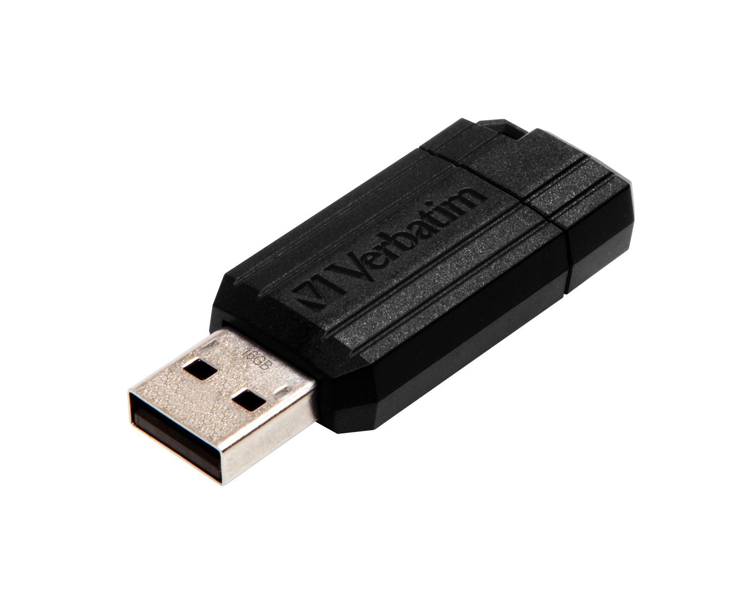 Verbatim PinStripe - Memoria USB da 16 GB - Nero [49063]