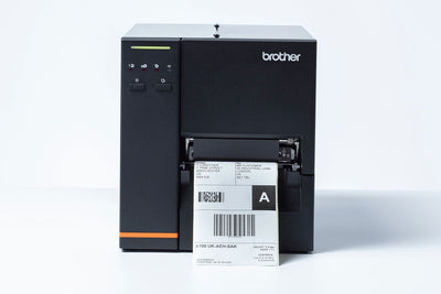 Brother TJ-4120TN stampante per etichette (CD) Termica diretta/Trasferimento termico 300 x 300 DPI 178 mm/s Collegamento ethernet LAN [TJ4120TNZ1]