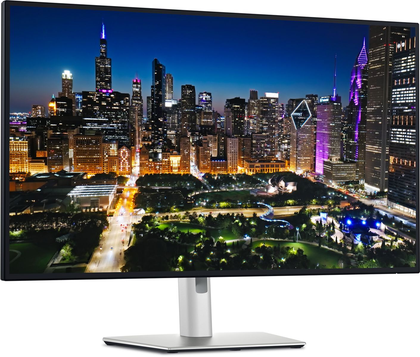 DELL UltraSharp U3225QE Monitor PC 80 cm (31.5") 3840 x 2160 Pixel 4K Ultra HD LCD Nero, Argento [DELL-U3225QE]