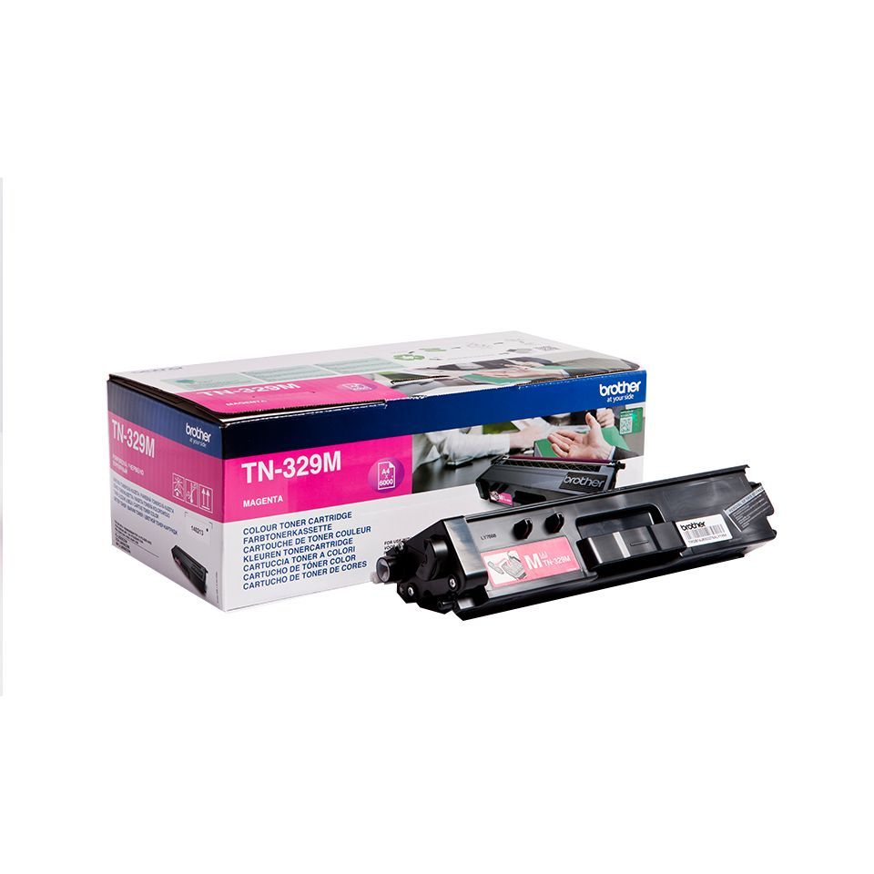 Brother TN-329M cartuccia toner 1 pz Originale Magenta [TN329M]