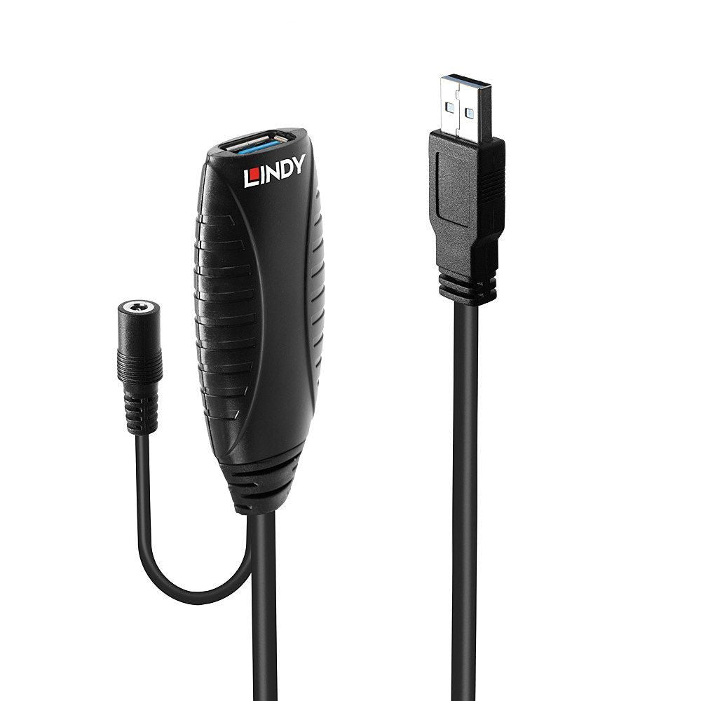 Lindy 10m USB 3.0 cavo USB USB A Nero [LINDY43156]