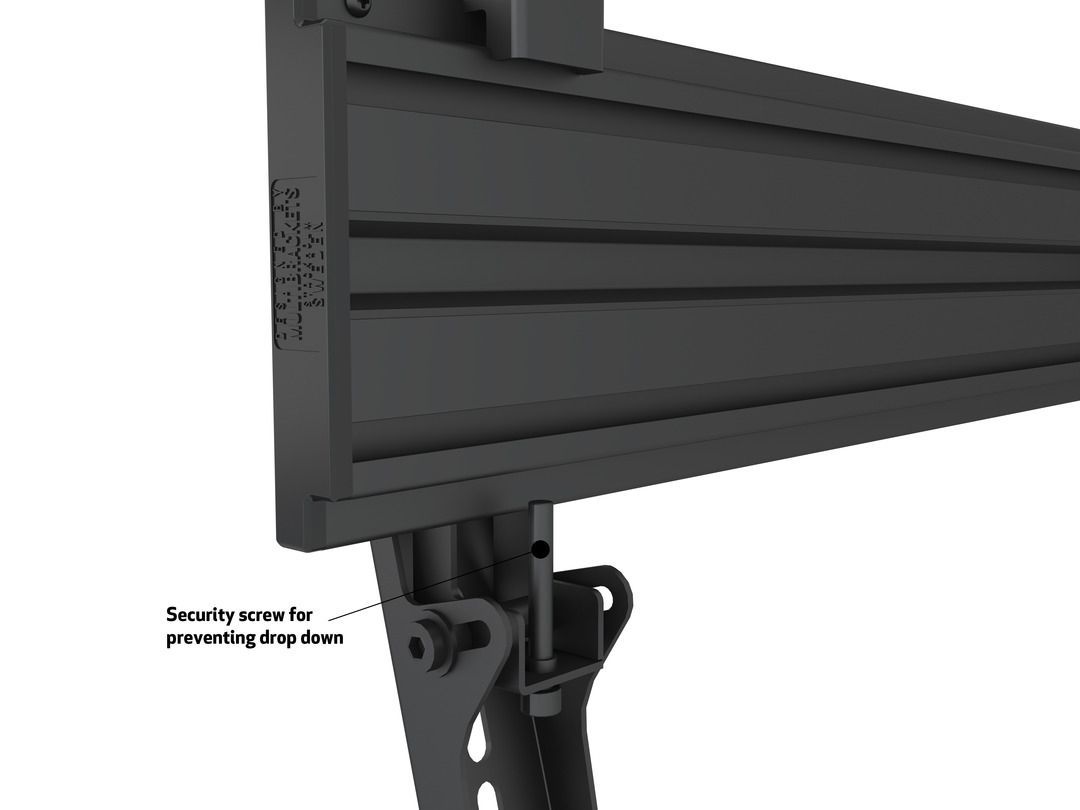 ITB MB6898 Supporto TV a parete 177,8 cm (70") Nero [MB6898]