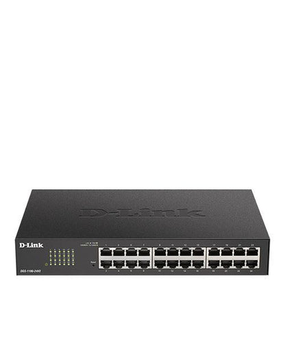 D-Link DGS-1100-24V2 Gestito L2 Gigabit Ethernet (10/100/1000) 1U Nero, Grigio [DGS-1100-24V2]