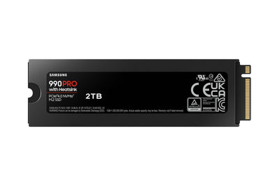 Samsung 990 PRO NVMe 2TB con Dissipatore di calore, SSD interno [MZ-V9P2T0GW]