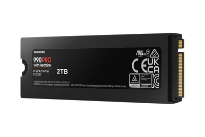 Samsung 990 PRO NVMe 2TB con Dissipatore di calore, SSD interno [MZ-V9P2T0GW]