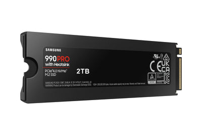 Samsung 990 PRO NVMe 2TB con Dissipatore di calore, SSD interno [MZ-V9P2T0GW]