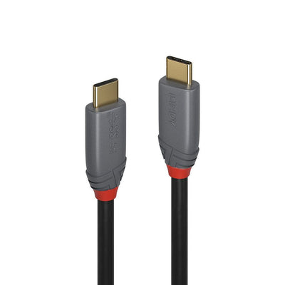 Lindy 36902 cavo USB 1,5 m USB C Nero, Grigio [LINDY36902]
