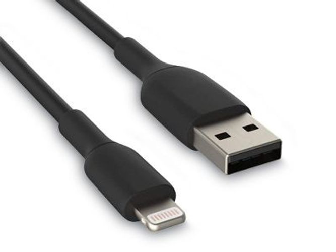 Hamlet XCU2A-LGT200 cavo Lightning 2 m Nero [XCU2A-LGT200]