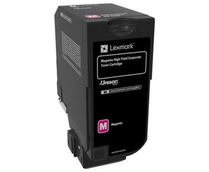 Lexmark 84C2HME cartuccia toner 1 pz Originale Magenta [84C2HME]