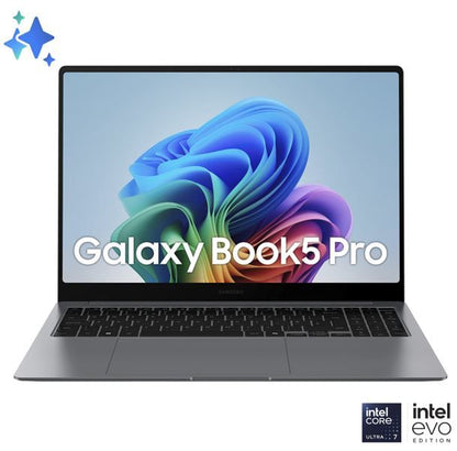 Samsung Galaxy Book5 Pro NP964XHA-KG2IT laptop Intel Core Ultra 7 258V Computer portatile 40,6 cm (16") Touch screen WQXGA+ 32 GB LPDDR5x-SDRAM 512 GB SSD Wi-Fi 7 (802.11be) Windows 11 Pro Grigio [NP964XHA-KG2IT]