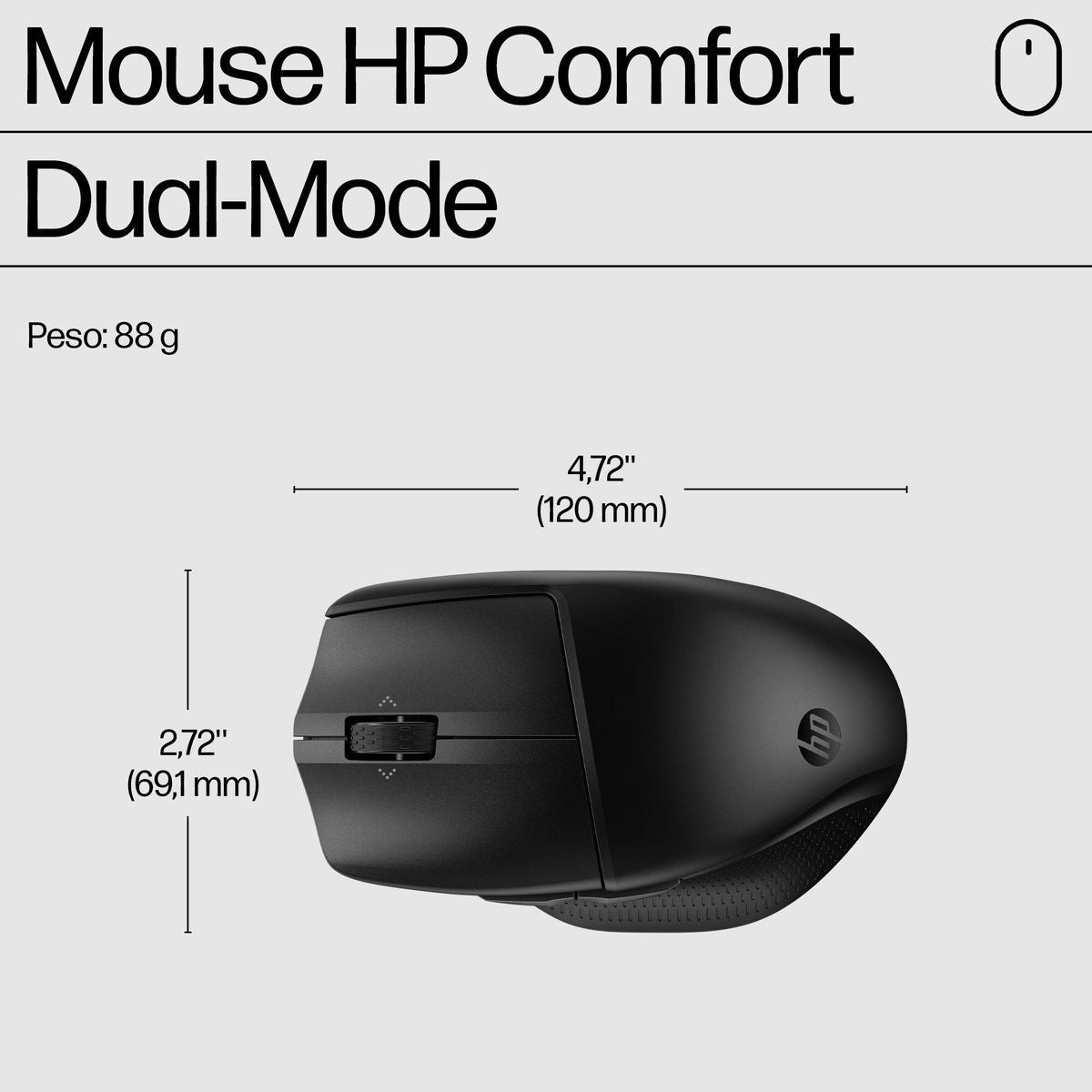 Kit Tastiera e Mouse wireless e Bluetooth dual-mode HP 685 Comfort [8T6L7UT#ABZ]