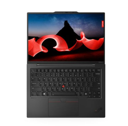 Lenovo ThinkPad X1 Carbon Intel Core Ultra 7 155U Computer portatile 35,6 cm (14") Touch screen 2.8K 32 GB LPDDR5x-SDRAM 1 TB SSD Wi-Fi 6E (802.11ax) Windows 11 Pro Nero [21KC006HIX]