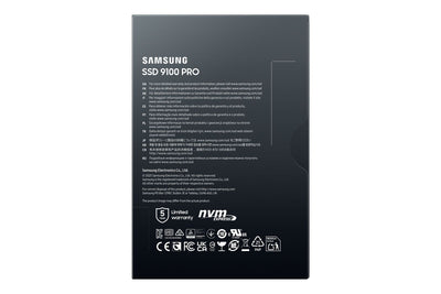Samsung 9100 PRO PCIe 5.0 NVMe M.2 SSD - 2 TB [MZ-VAP2T0BW]