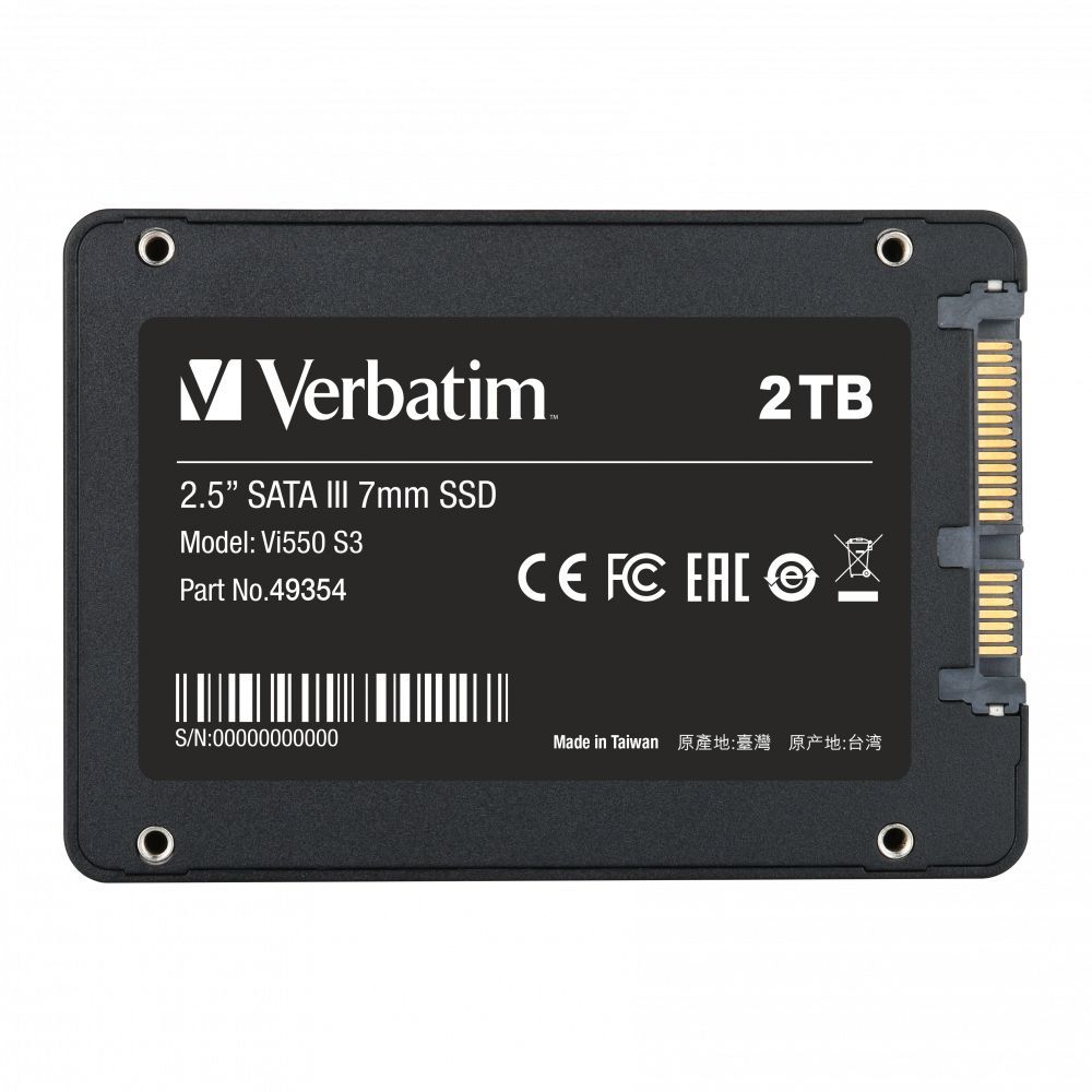 Verbatim Vi550 S3 2 TB 2.5" Serial ATA III [49354]