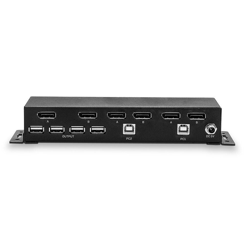 Lindy 39306 switch per keyboard-video-mouse (kvm) Nero [LINDY39306]