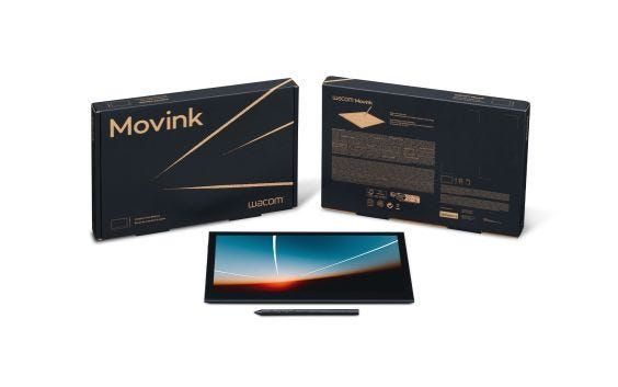 Wacom Movink 13 tavoletta grafica Nero 294 x 165 mm USB [DTH135K0B]