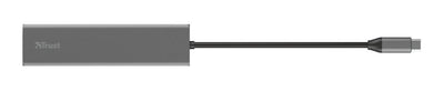 Trust Halyx USB 3.2 Gen 1 (3.1 Gen 1) Type-C 104 Mbit/s Alluminio [24191]