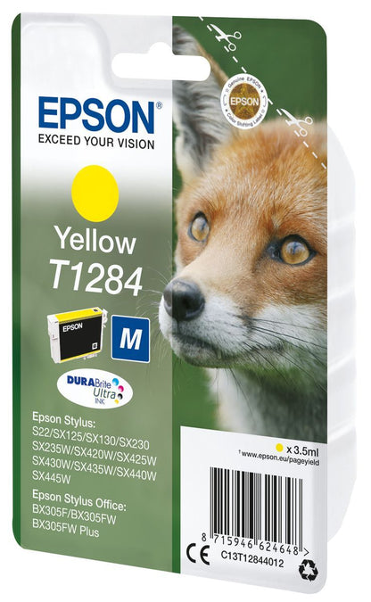 Epson Fox Cartuccia Giallo [C13T12844012]