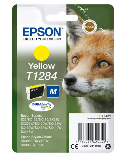Epson Fox Cartuccia Giallo [C13T12844012]