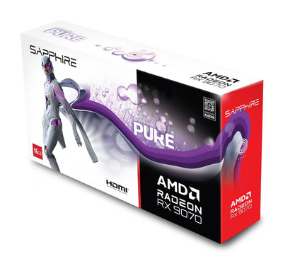 Sapphire PURE Radeon RX 9070 AMD 16 GB GDDR6 [11349-02-20G]