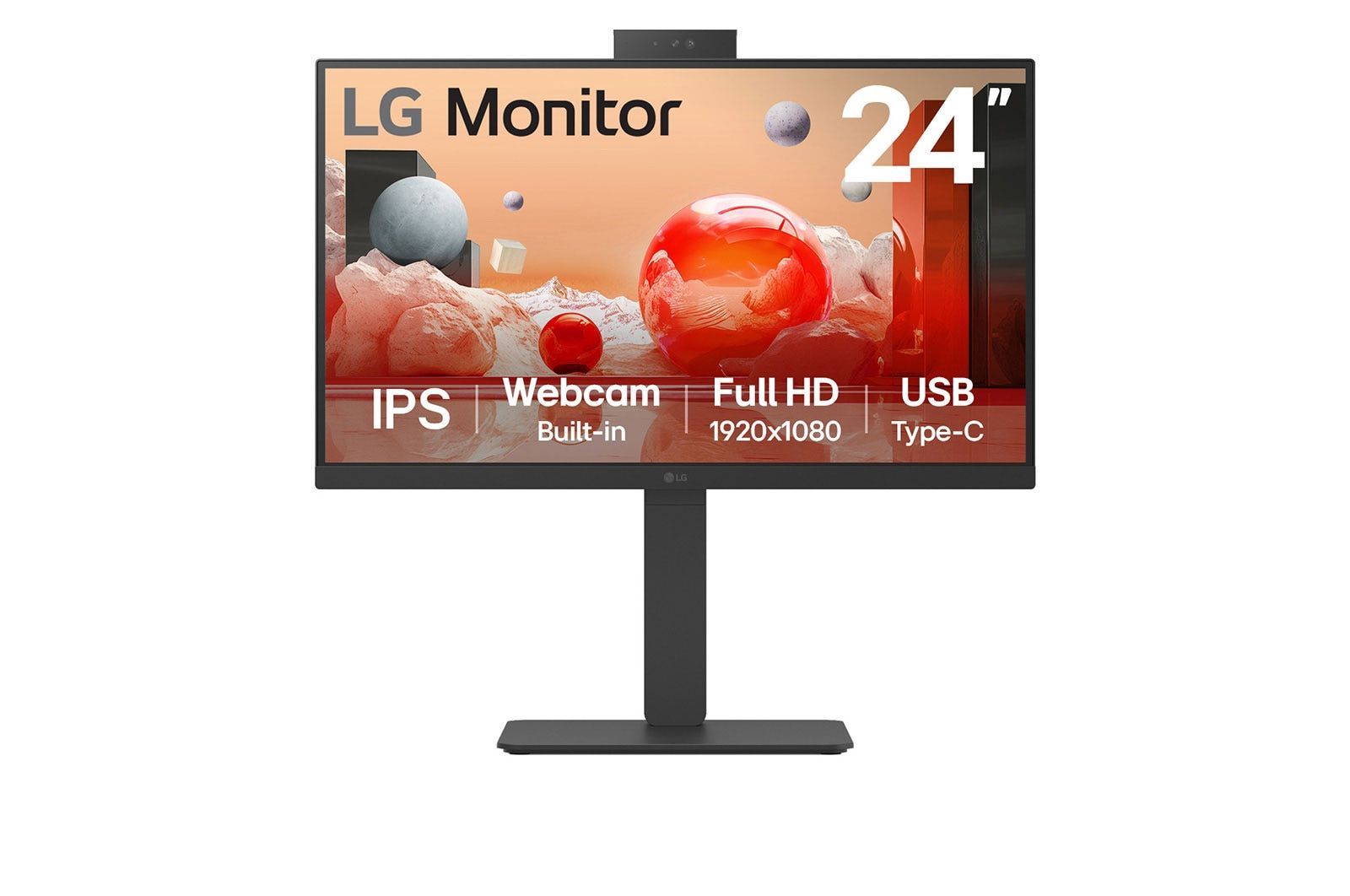 LG 24BA850-B Monitor PC 60,5 cm (23.8") 1920 x 1080 Pixel Full HD Nero [24BA850-B.AEU]