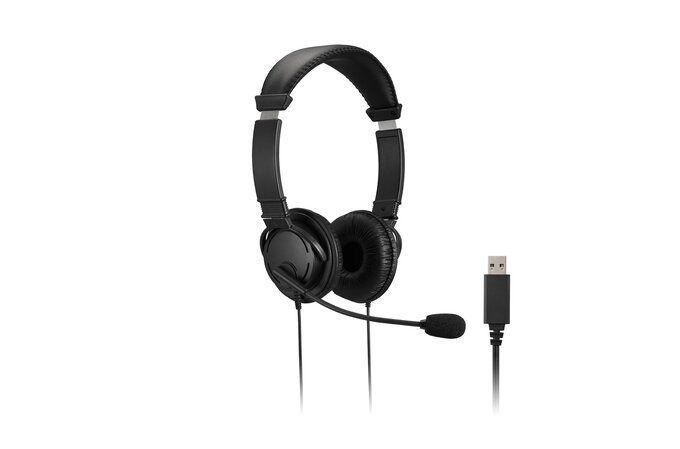 Kensington Cuffie USB-A classiche con microfono e controllo del volume [K33065WW]