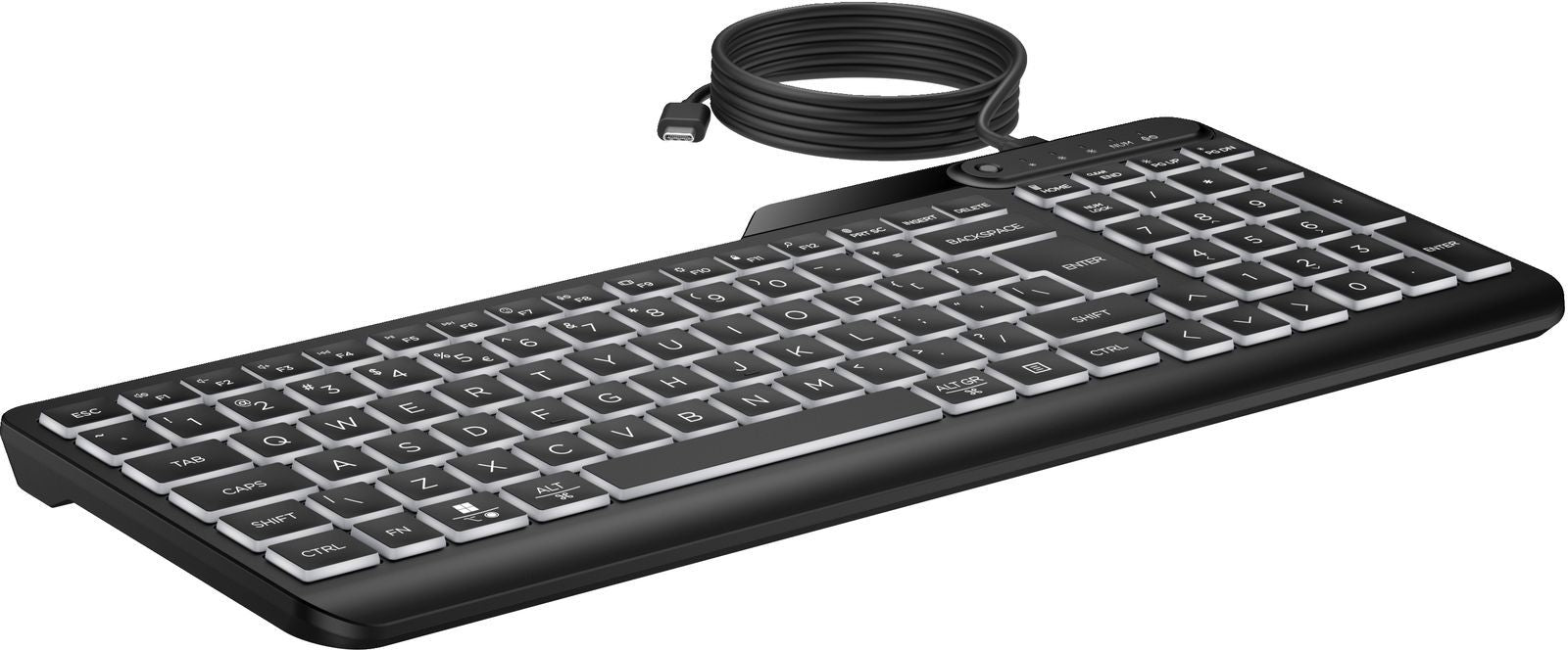 HP 405 BACKLIT WIRED KEYBOARD [7N7C1AA#ABZ]