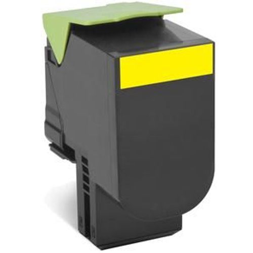 Lexmark 80C2HYE cartuccia toner 1 pz Originale Giallo [80C2HYE]