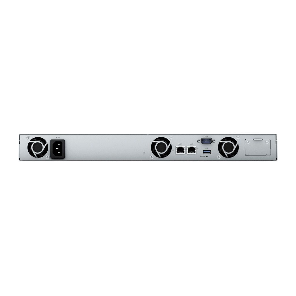 Synology RackStation RS422+ server NAS e di archiviazione Rack (1U) Ryzen Embedded R1600 2 GB DDR4 DSM Nero [RS422+]