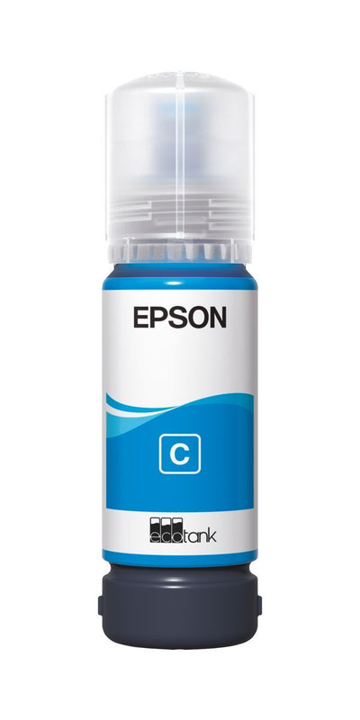 Epson Flacone di inchiostro Ciano 107 EcoTank [C13T09B240]