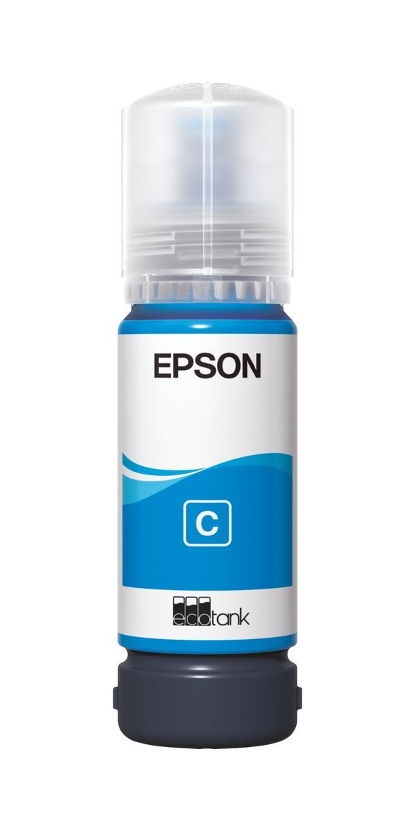 Epson Flacone di inchiostro Ciano 107 EcoTank [C13T09B240]