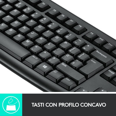 Logitech MK270 Combo Tastiera e Mouse Wireless [920-004512]